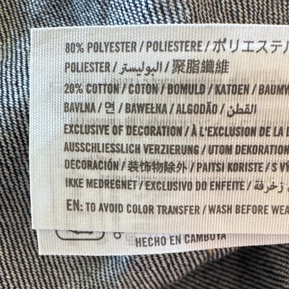 Hollister‎ Women Size 14 Dark Blue Distressed Ultra High Rise 90's Jean Shorts - Picture 7 of 8